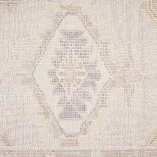 Indian Handmade Rug With a Oushak Design