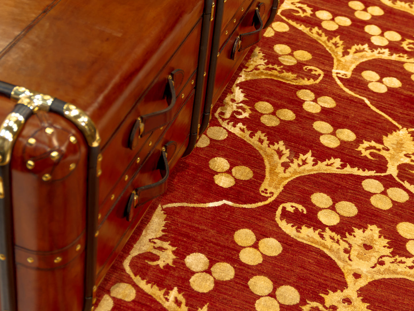 Classic Leather Table Drawer