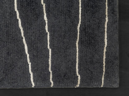 Modern Handmade Wool And Silk  Indian Nepal Carpet-id4
