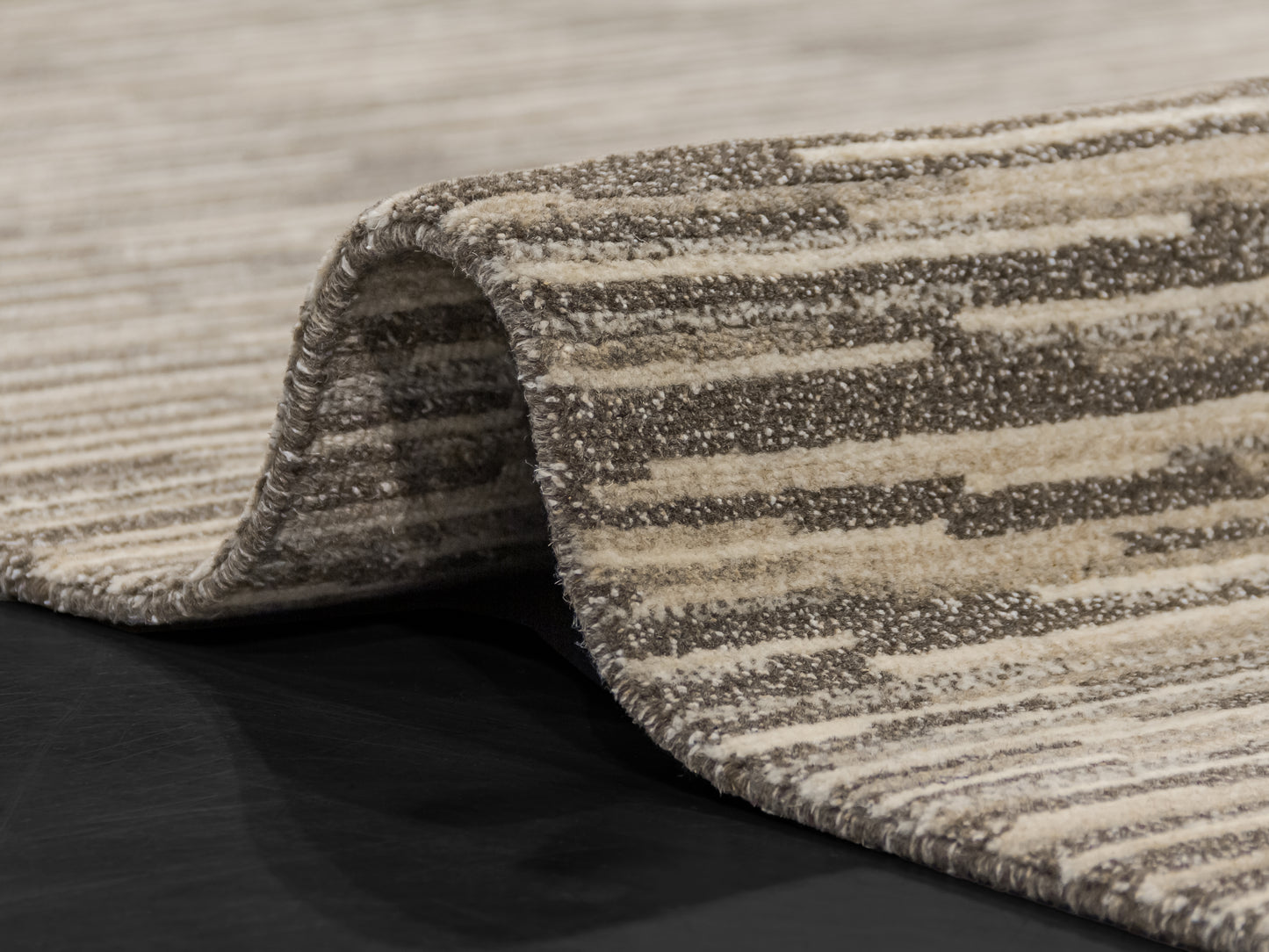 Multicolor Wool Modern Indian Nepali Area Rug