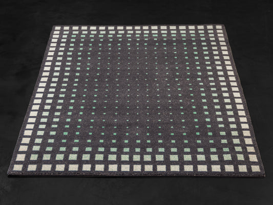 Modern Indian Nepali Handmade Wool Area Rug