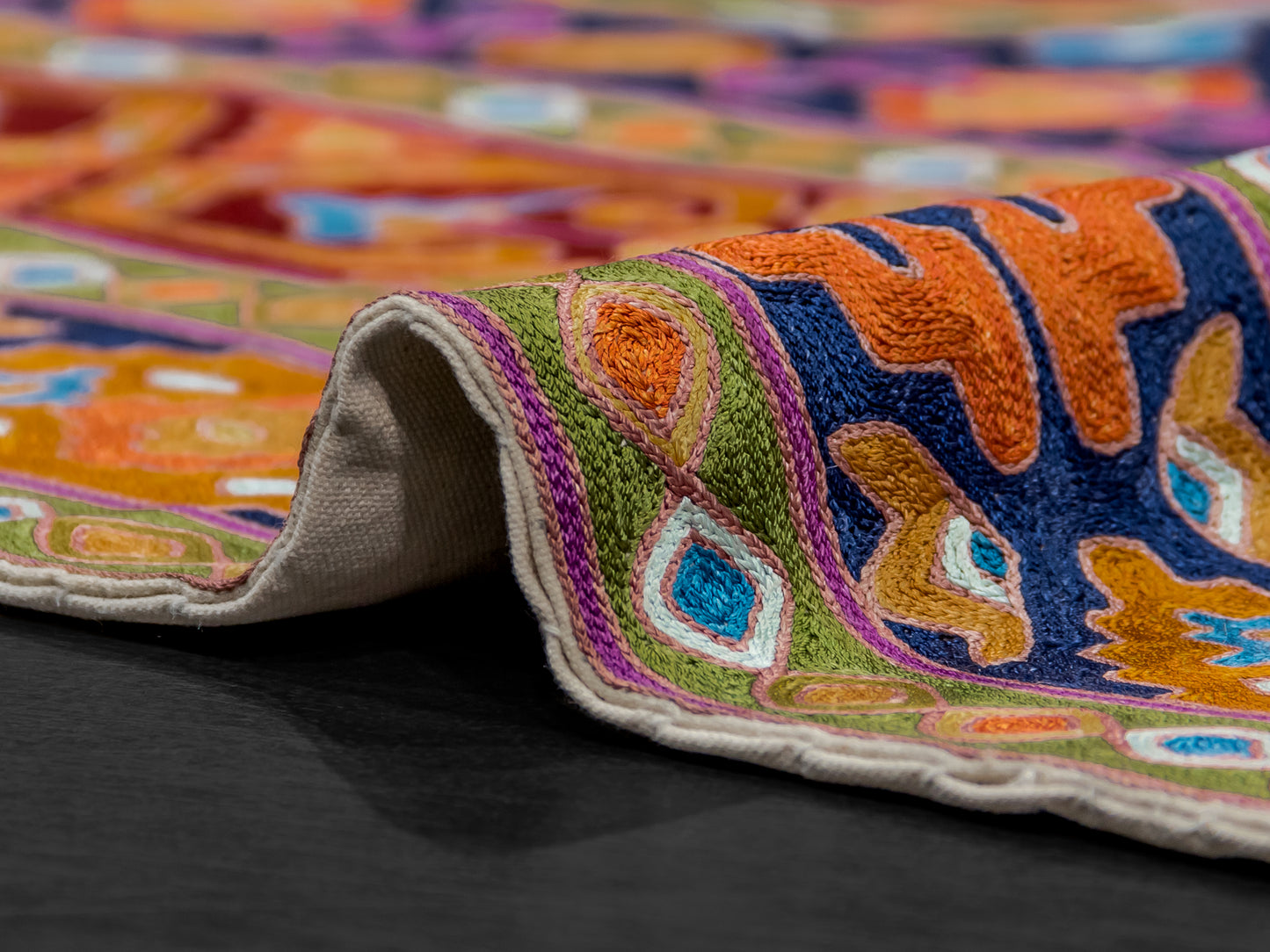 531 - Uzbekistan Suzanne Silk Rug