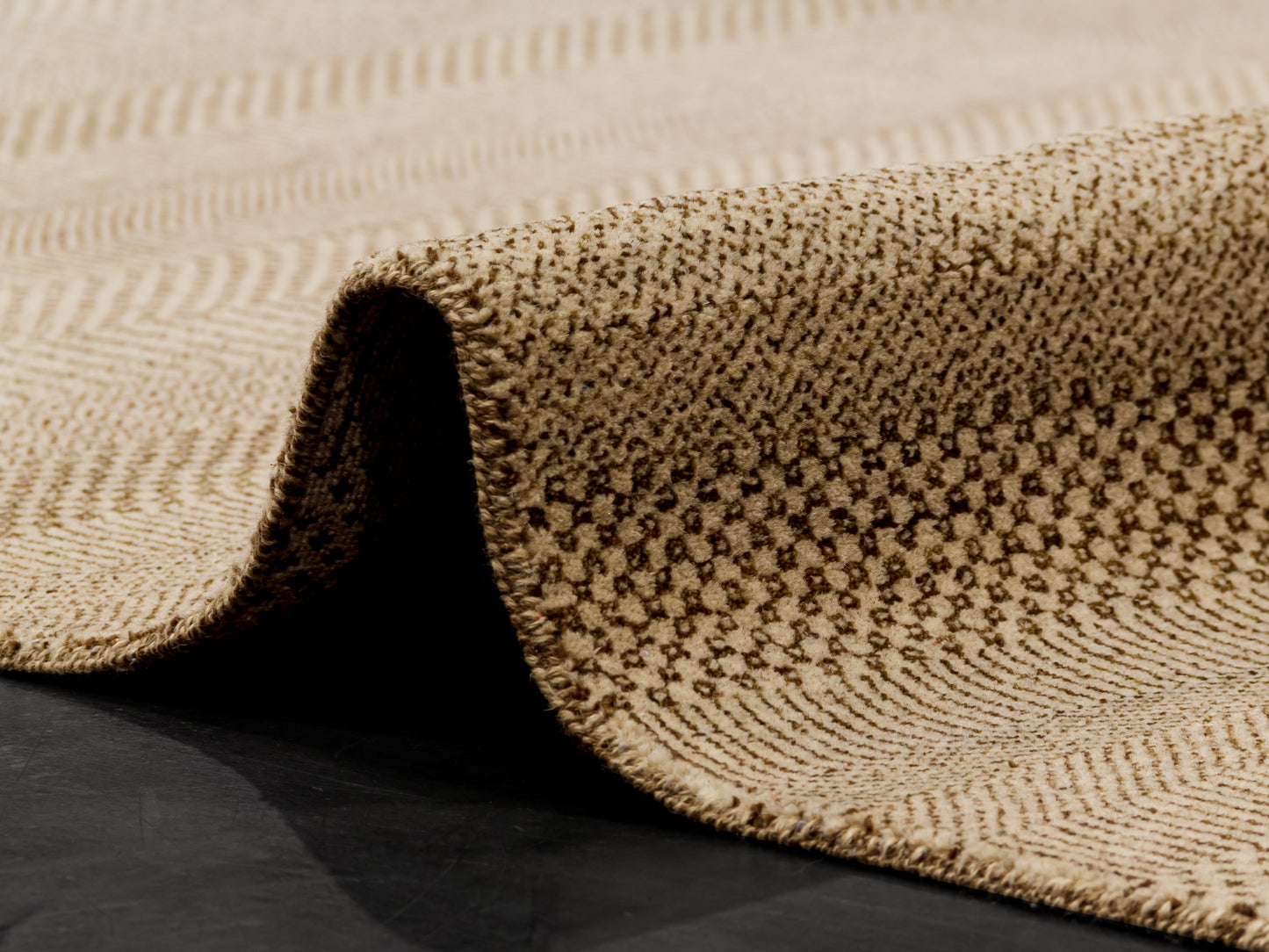 Gold Modern Indian Rug