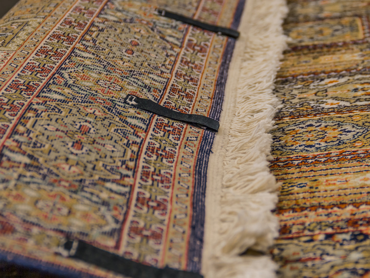 530 -Silk Kashmir Baktyari Handmade Rug