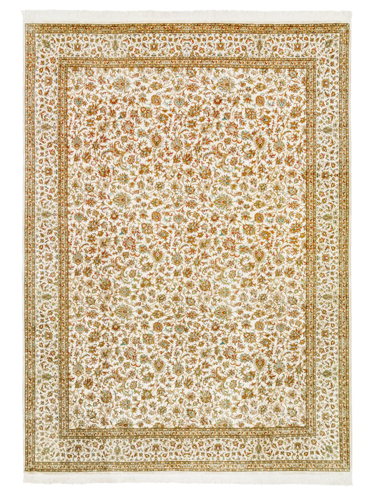 All Over Silk Kashmir Area Rug