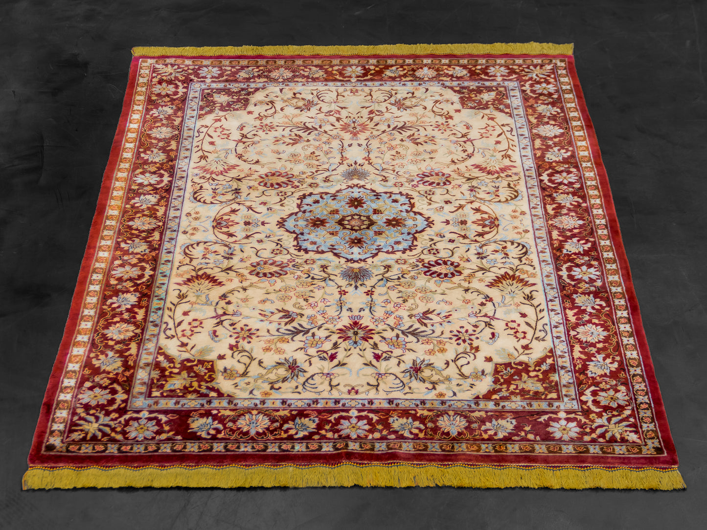 Traditional Antique Silk Persian Area Rug product image #29957400166570
