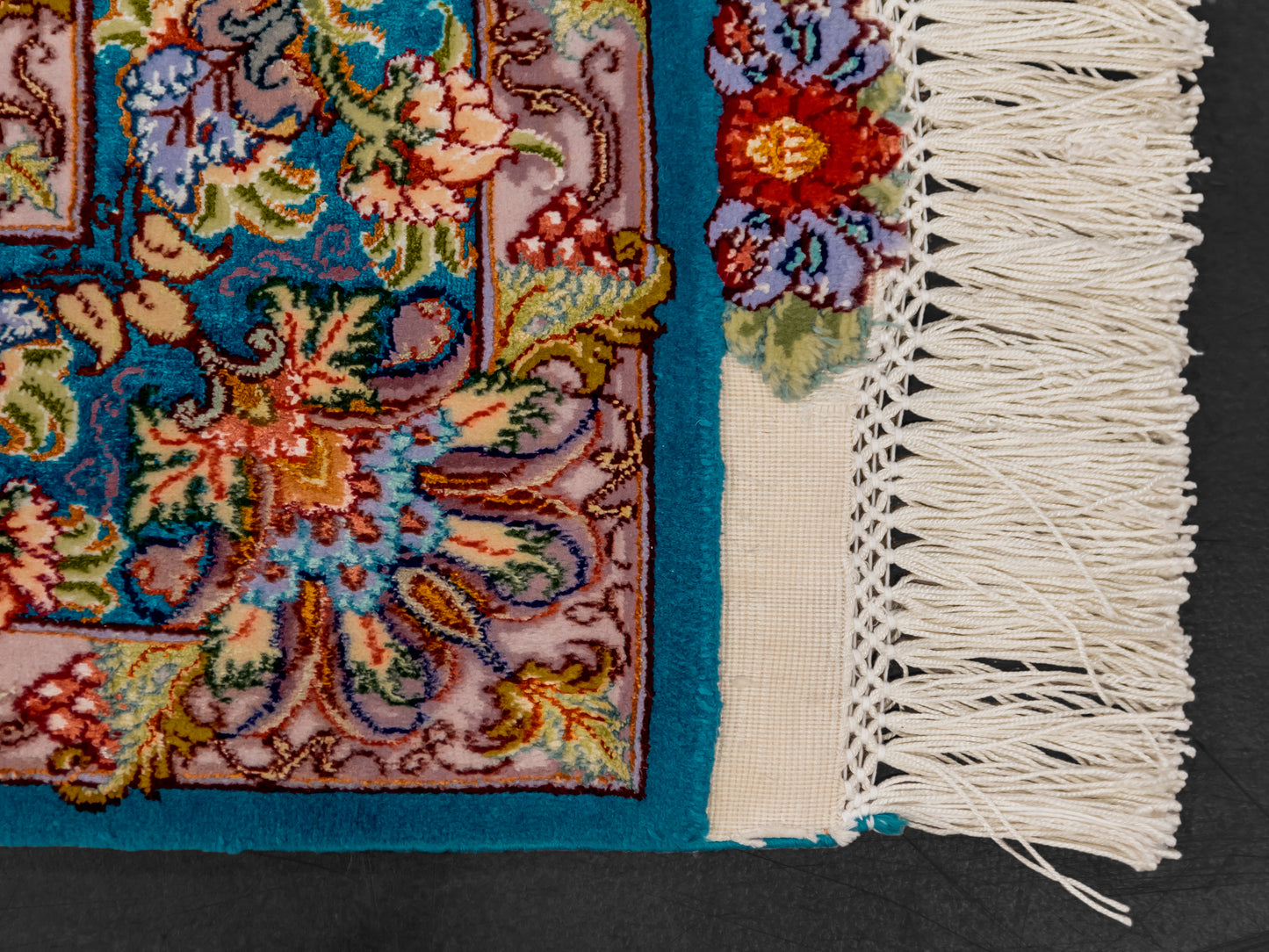 Fine Persian Tabriz with Silk Foundations Area Rug