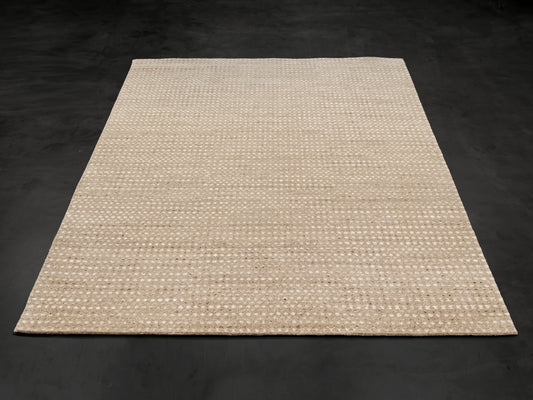 Handmade Wool Multicolor Nepal Area Rug