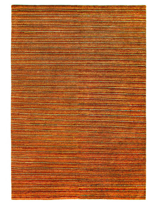Handmade Modern Multicolor Wool  Rug