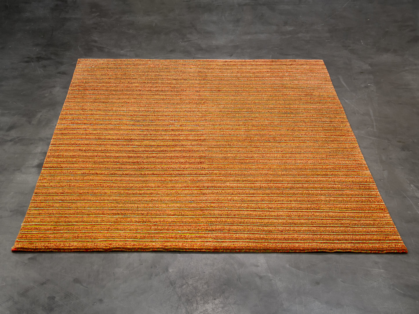 Handmade Modern Multicolor Wool Rug