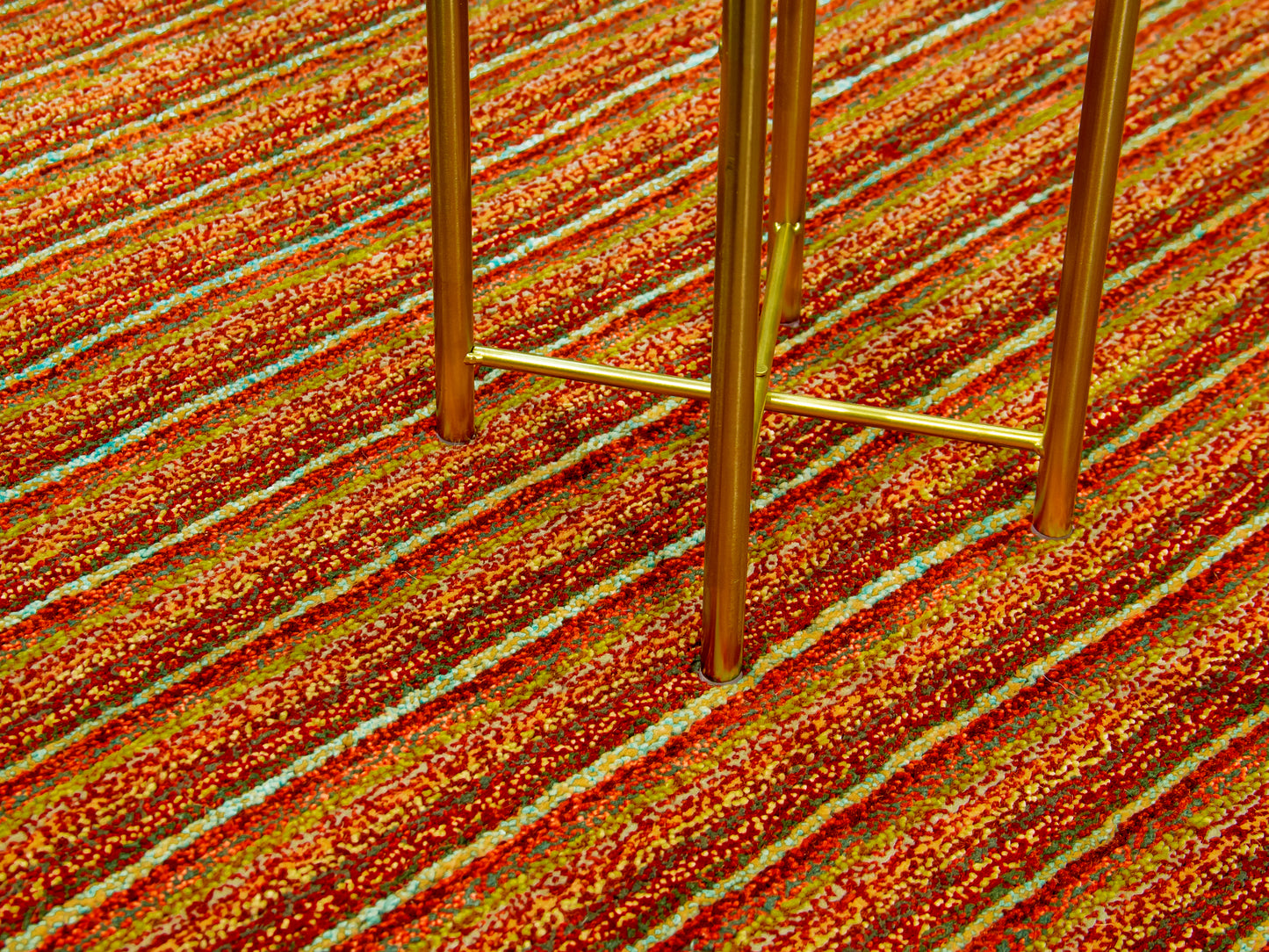 Handmade Modern Multicolor Wool Rug