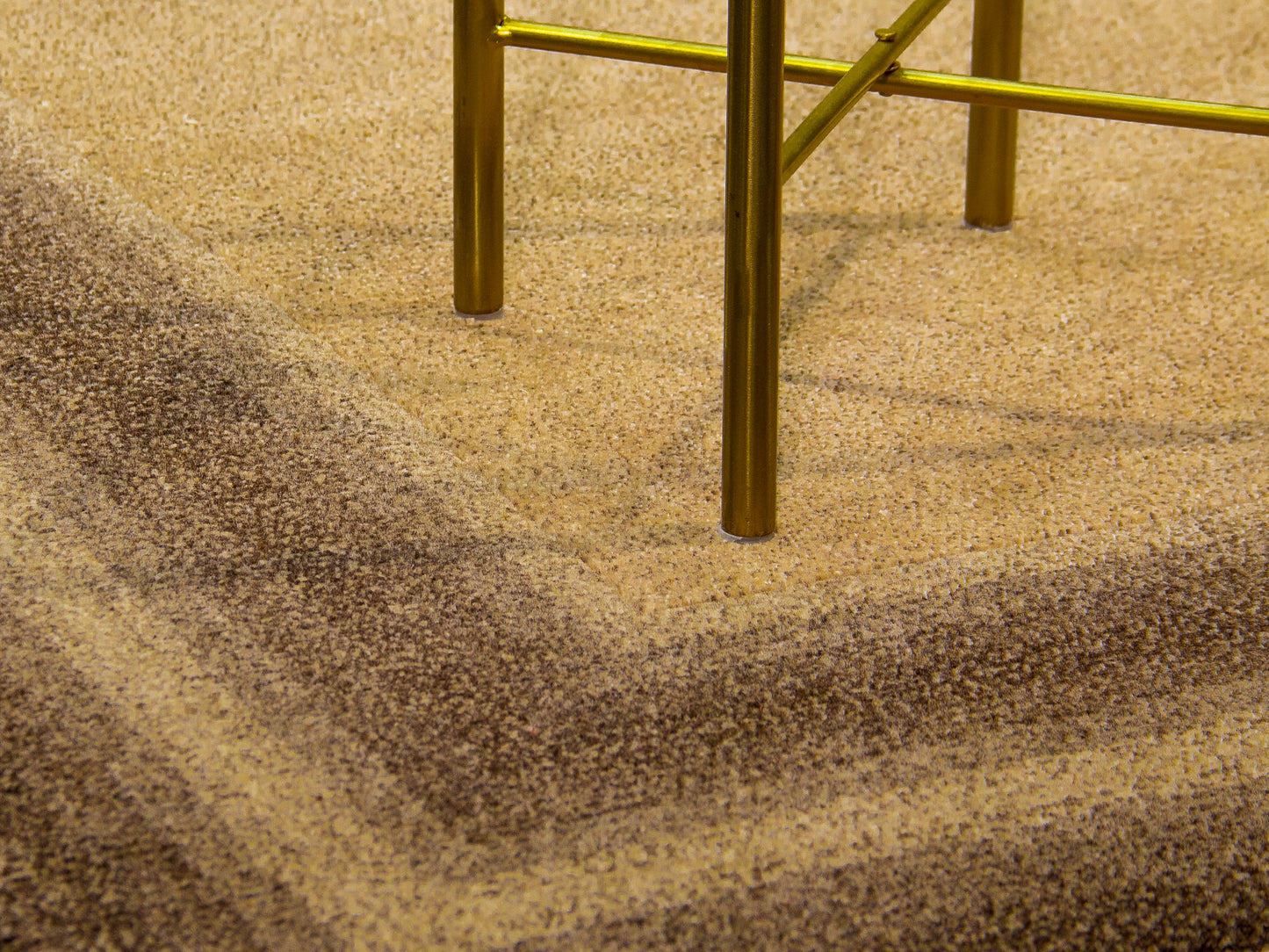 Modern Brown Nepal Rug