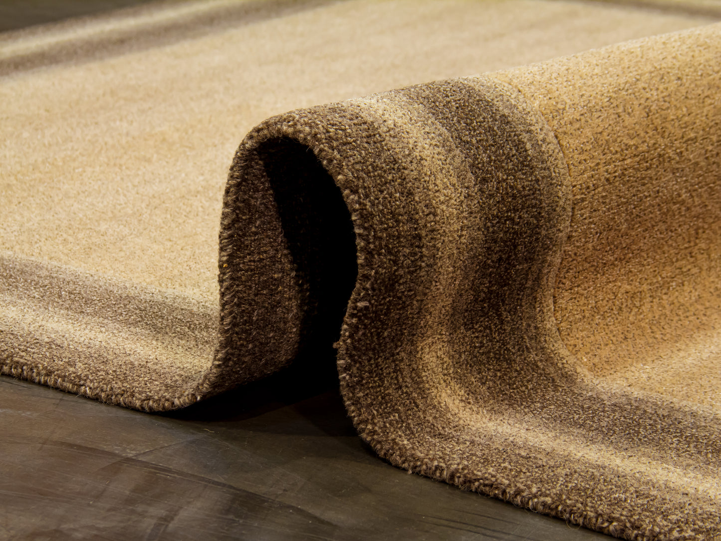 Modern Brown Nepal Rug