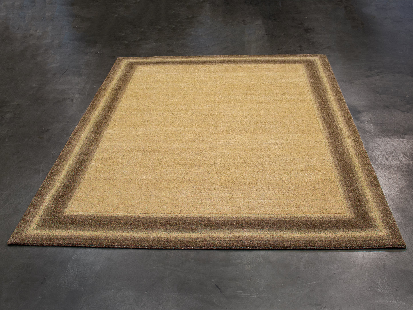 Modern Brown Nepal Rug