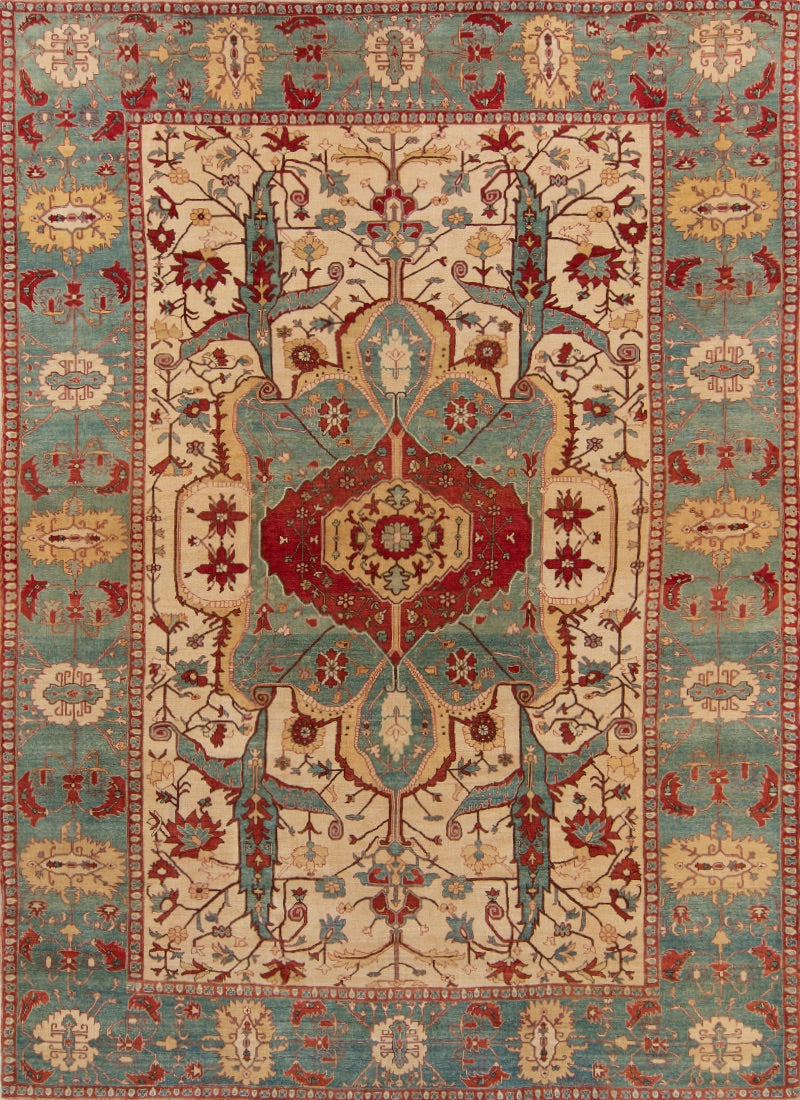 Fine-Handmade Oversized Wool Persian Heriz Rug product image #29401797263530