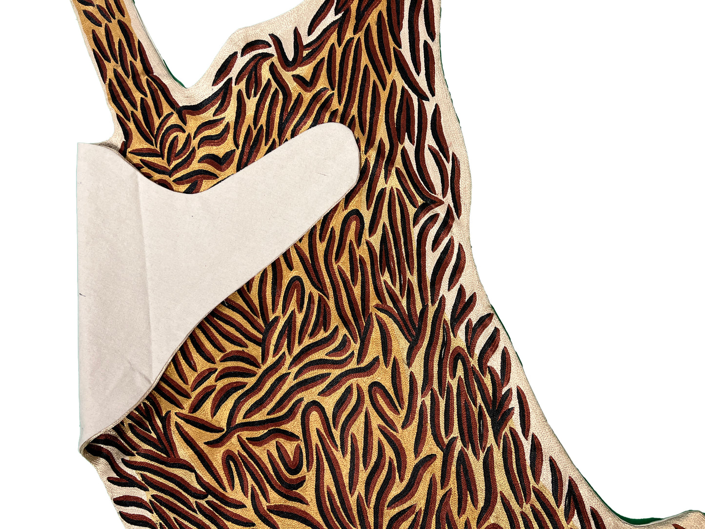 Handmade Silk Tiger Throw product image #28900947198122