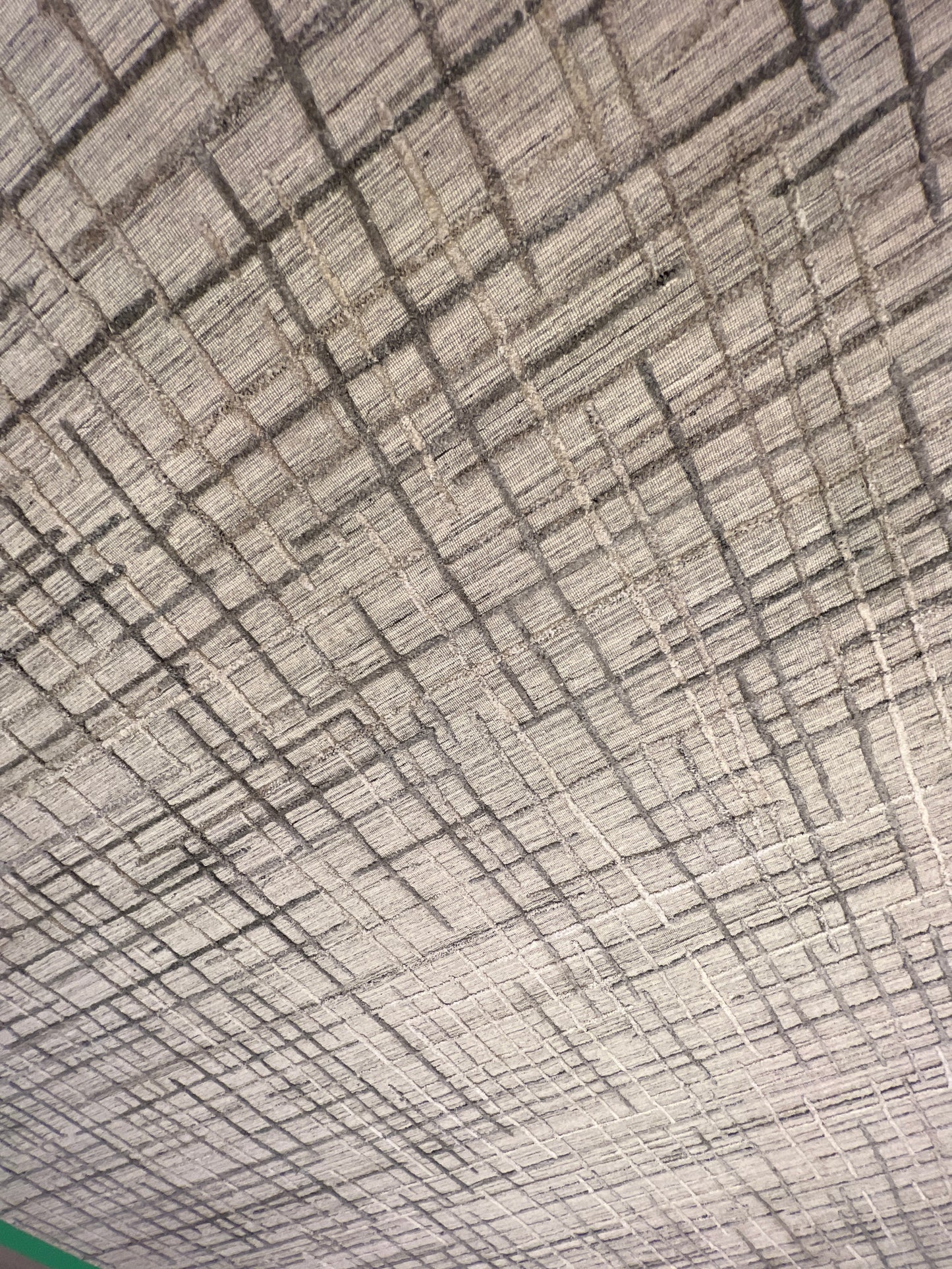 Indian Handmade Modern Abstract Wool Carpet