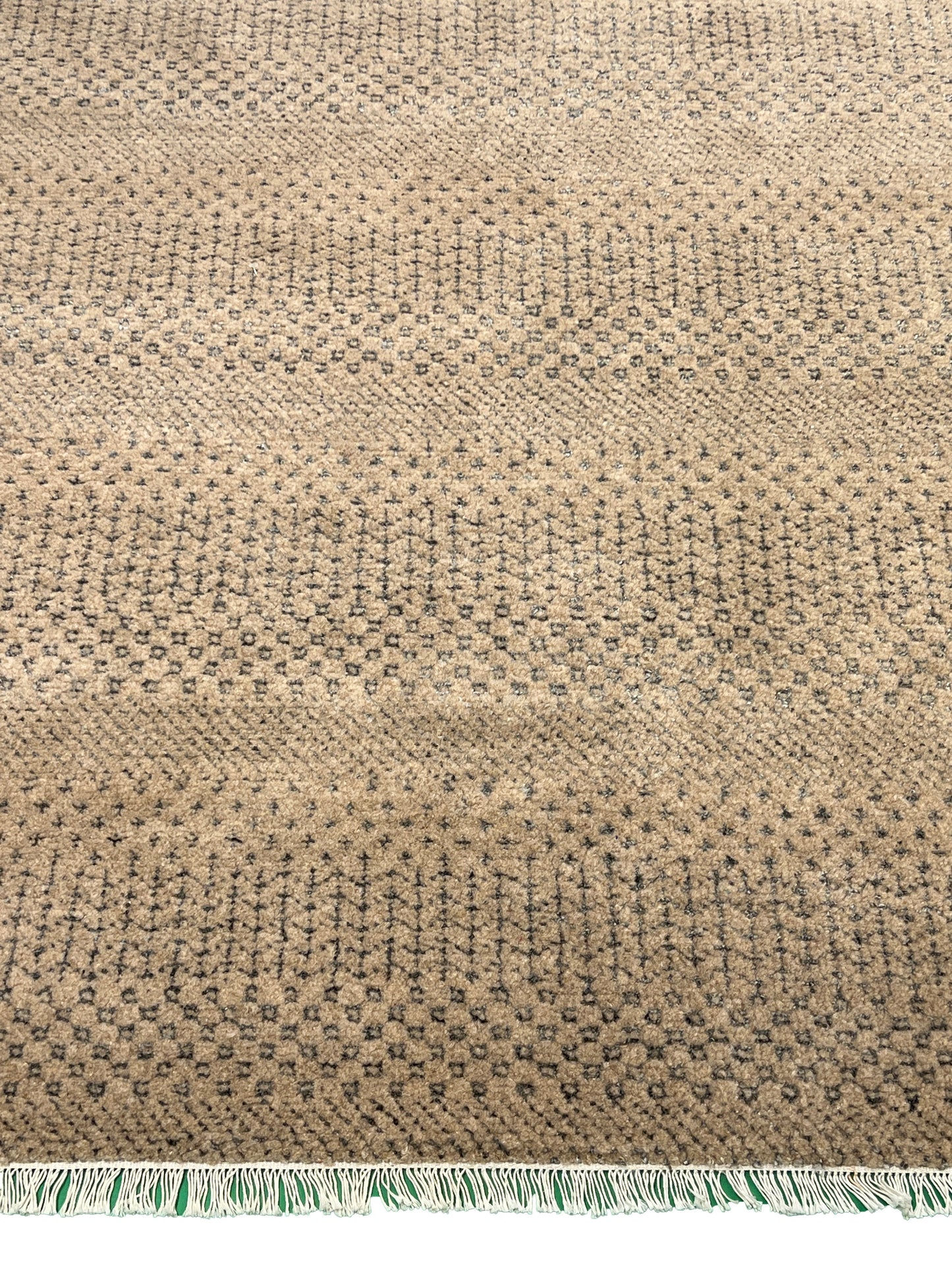 Modern Hand-Knotted Wool Rug