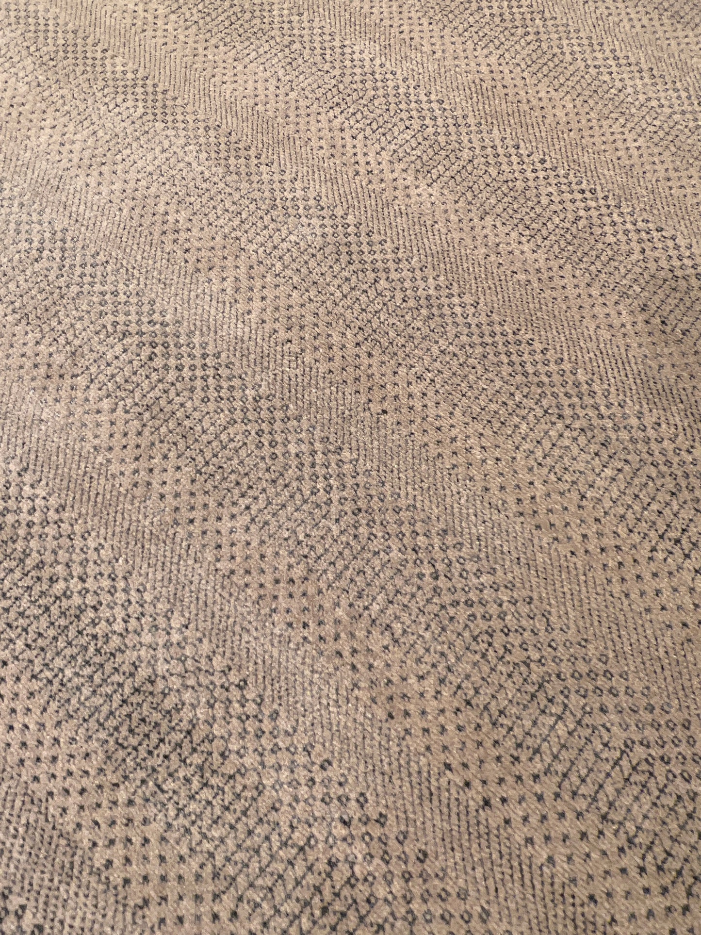 Modern Hand-Knotted Wool Rug