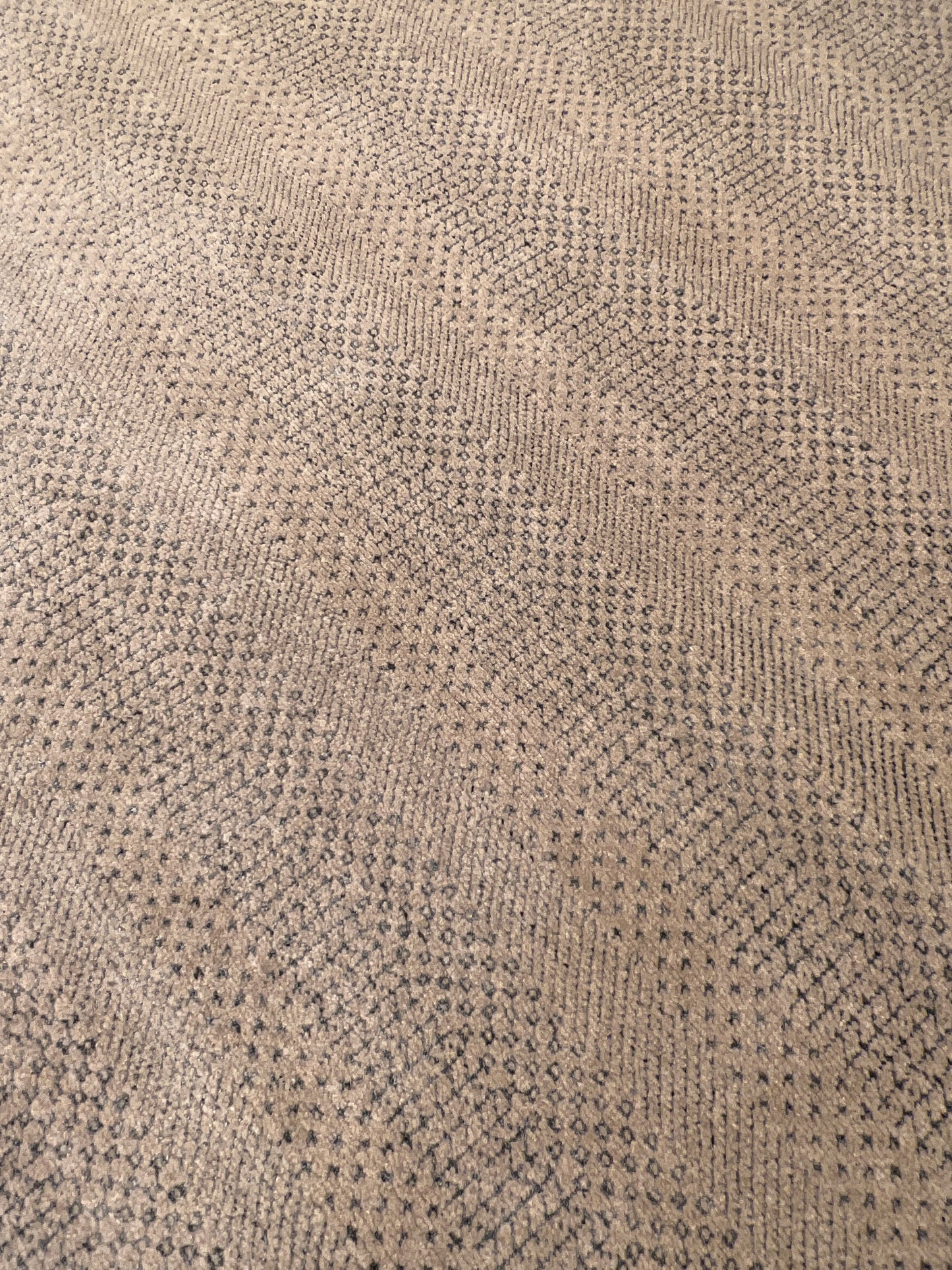 Modern Hand-Knotted Wool Rug