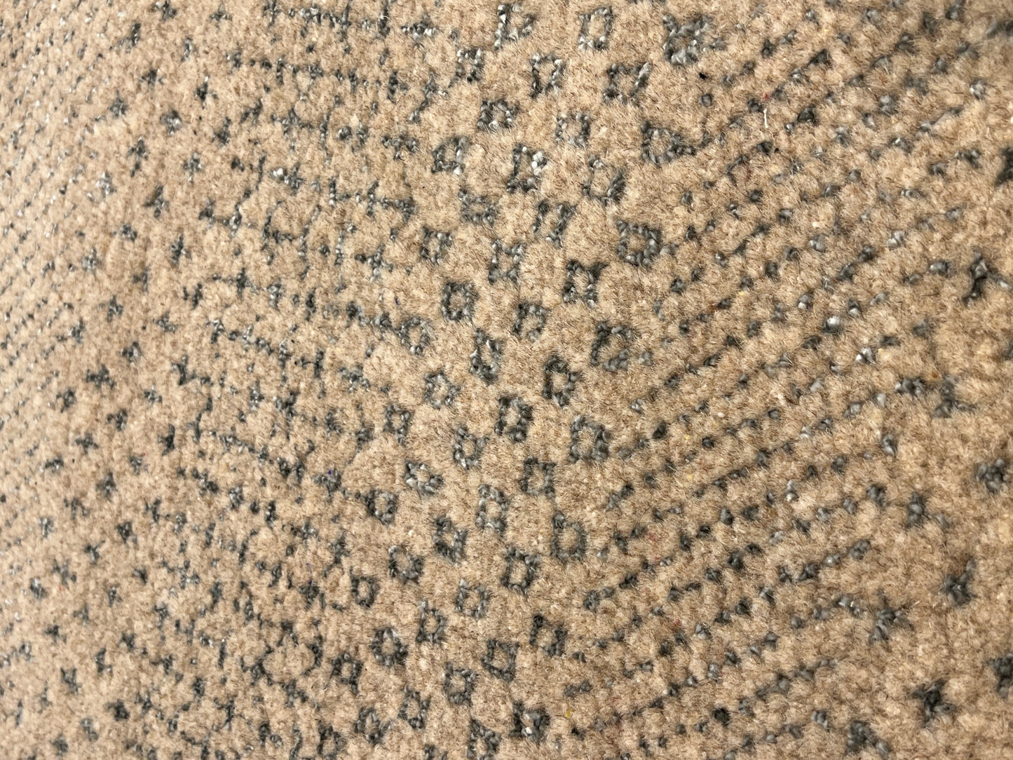 Modern Hand-Knotted Wool Rug