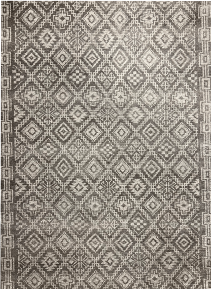Indian Modern  Handmade Indian Wool Carpet-id1
