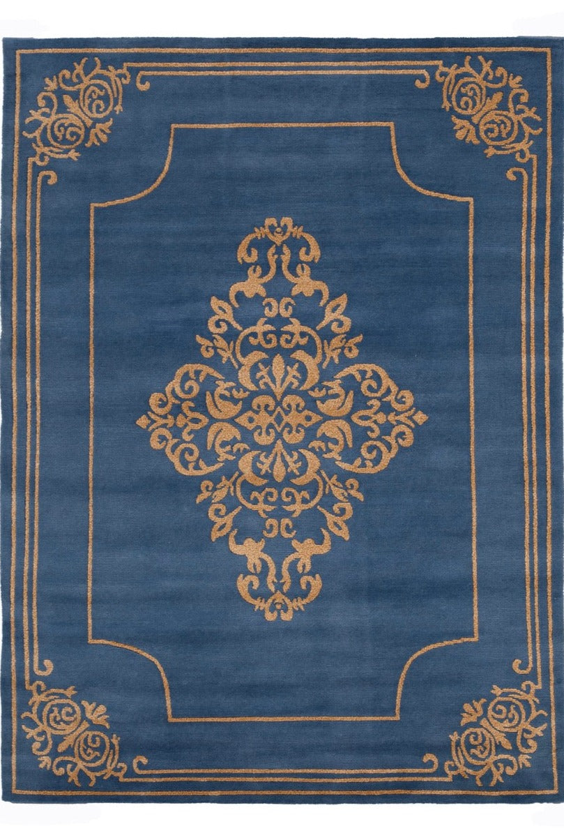 Modern Fine Handmade Nepal Wool And Silk Carpet product image #29221716394154