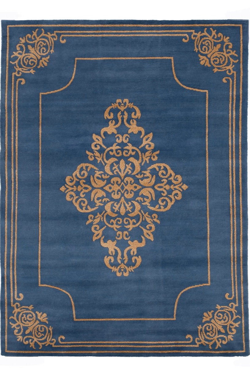 Modern Fine Handmade Nepal Wool And Silk Carpet product image #29221717999786
