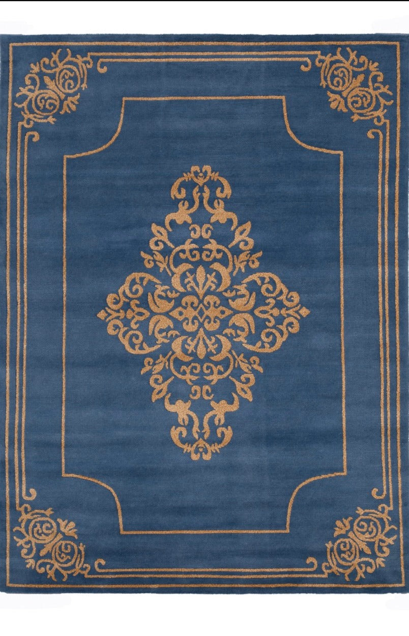 Modern Fine Handmade Nepal Wool And Silk Carpet product image #29221718458538