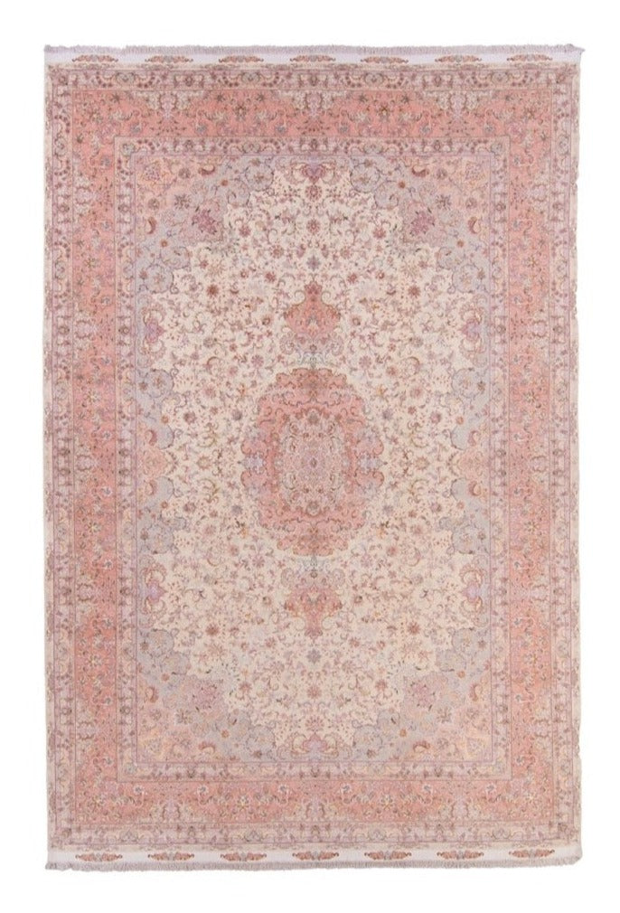 One Of A Kind Fine Persian Oversized Wool Medallion Rug