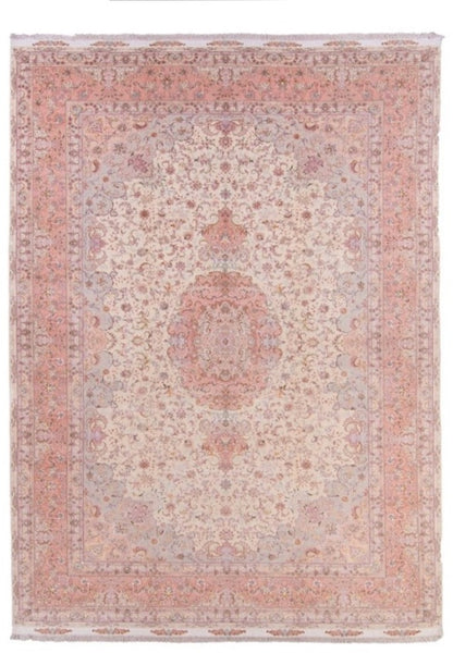 One Of A Kind Fine Persian Oversized Wool Medallion Rug-id2
