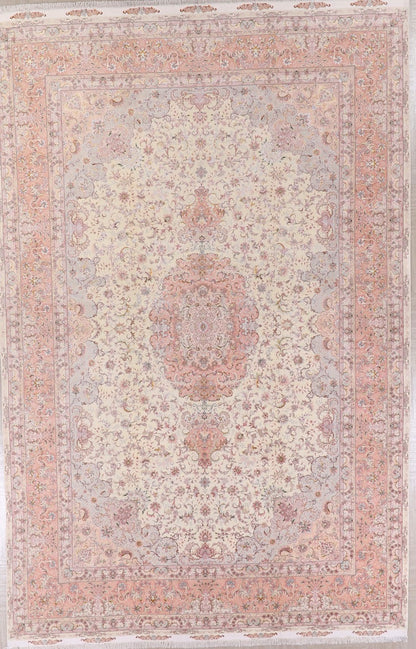 One Of A Kind Fine Persian Oversized Wool Medallion Rug-id5
