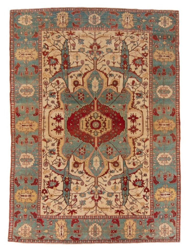 Fine-Handmade Oversized Wool Persian Heriz Rug product image #29204096975018