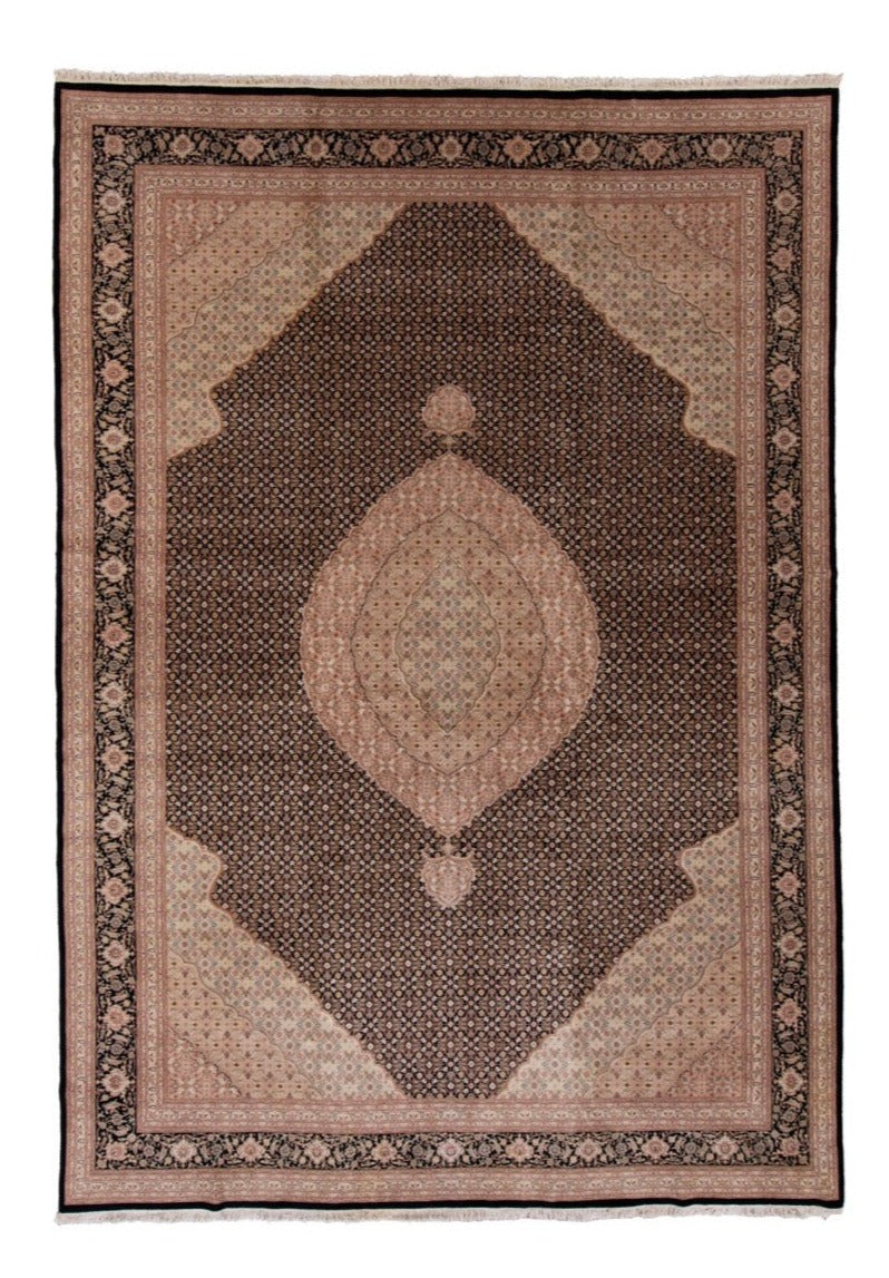 Original Fine Handmade Wool And Silk Rug with Herati Design product image #29203754418346
