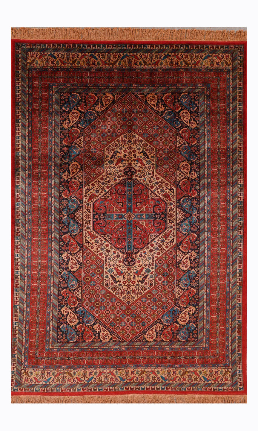 Persian Handmade Pure Silk Turkmen Design product image #29221231558826