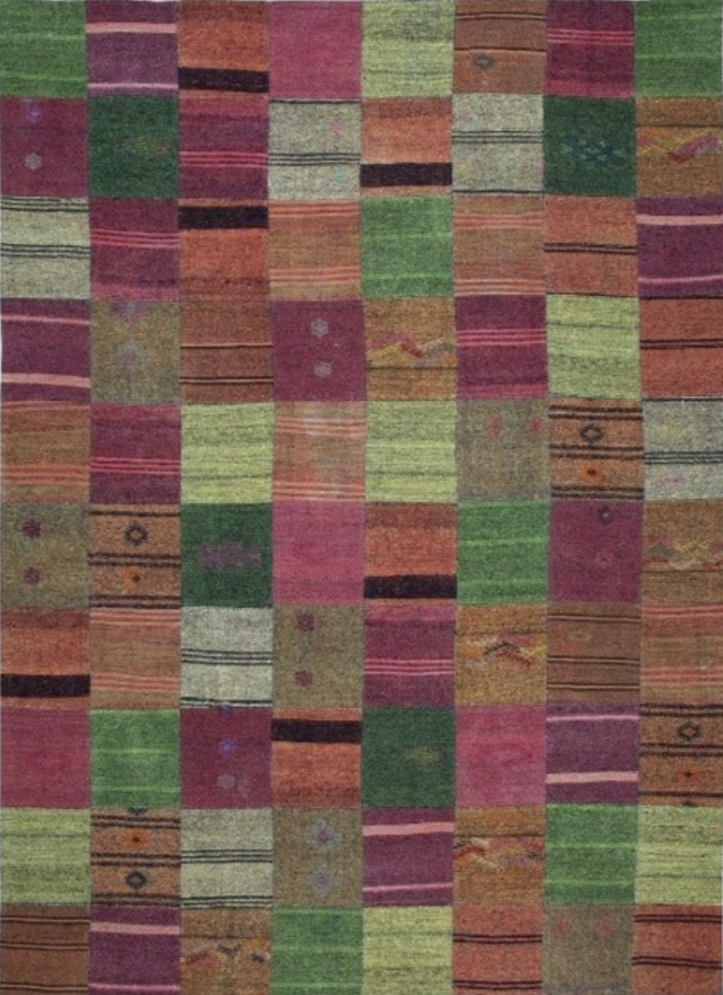 Modern Turkish Patchwork Wool Area Rug product image #29371331838122