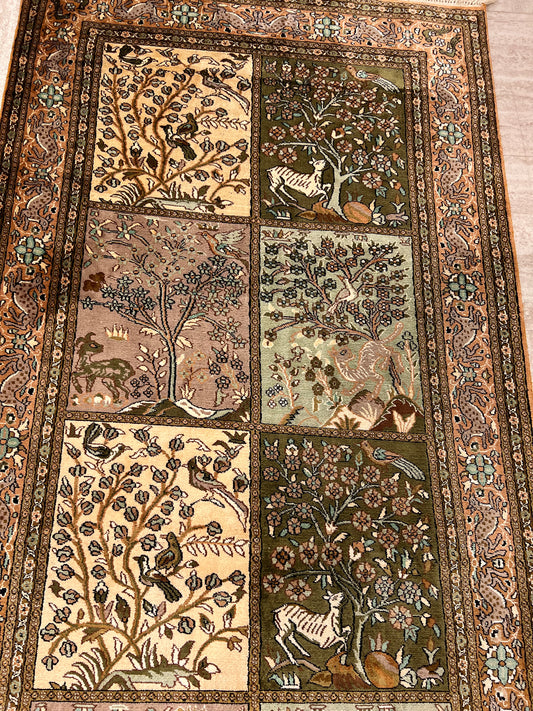 599 - Handmade Pure Silk Runner