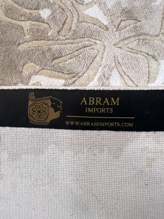 Nepal Modern Handmade Bamboo Silk Butterfly Rug Design #2