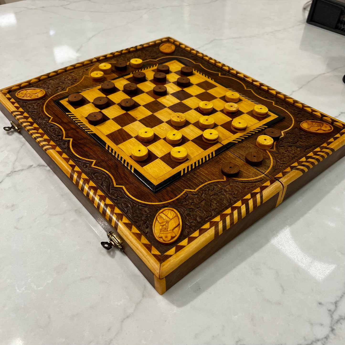 Handcrafted Wood Game Board