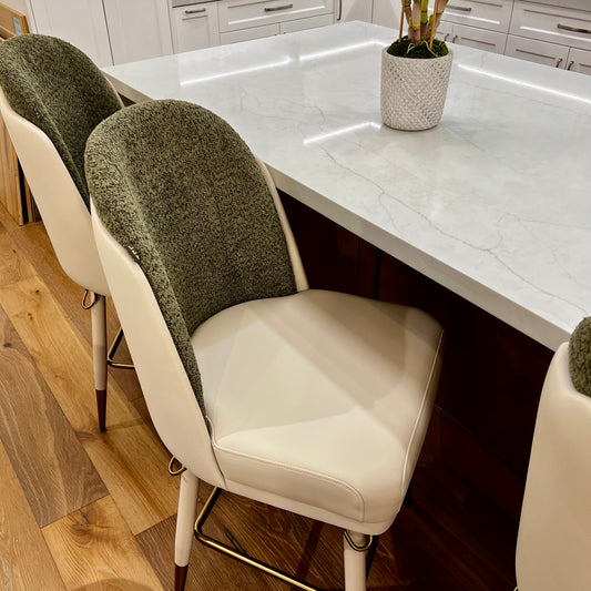 980 - Leather Bar Stool