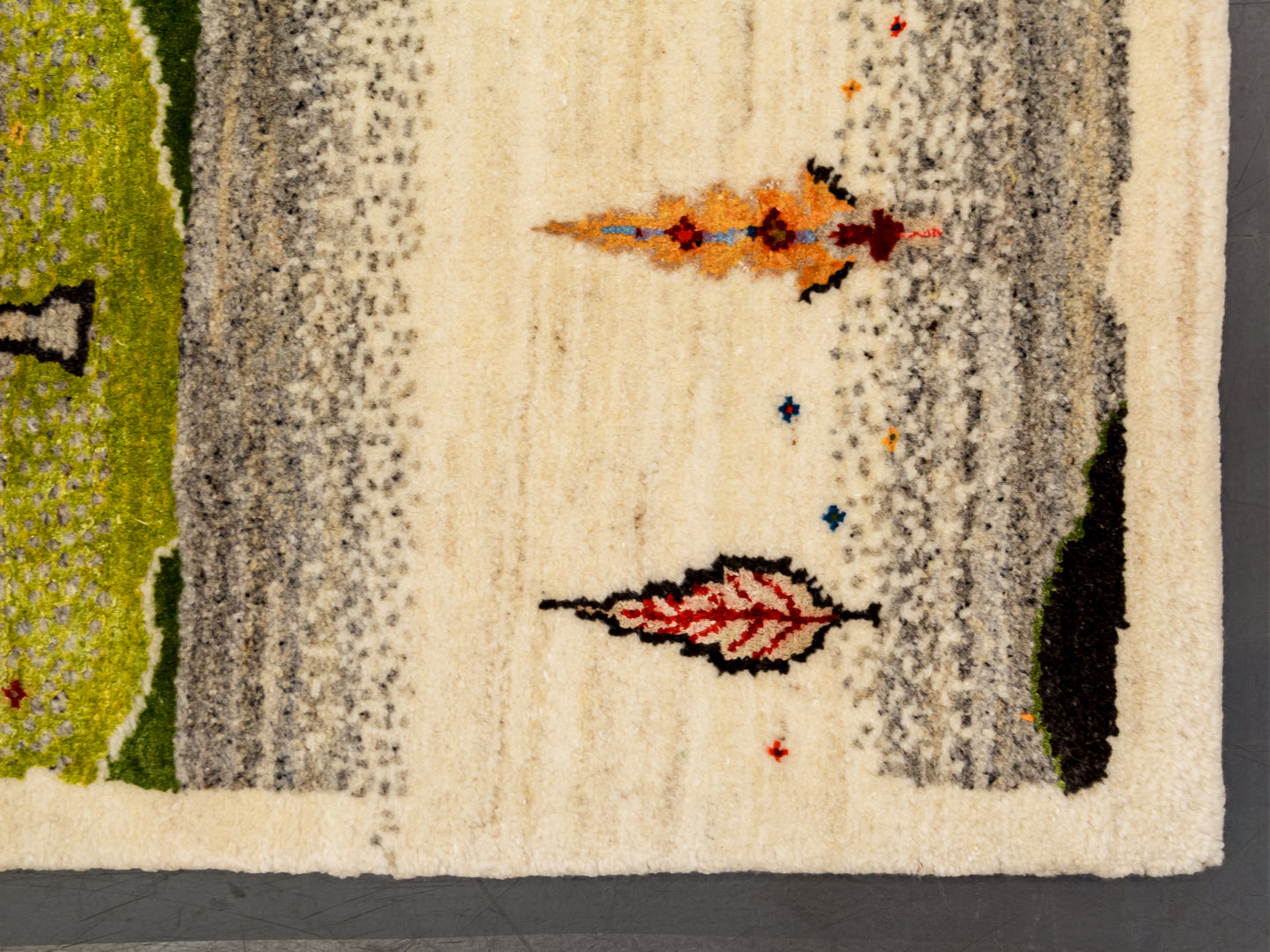 Four Seasons Gabbeh-Style Rug
