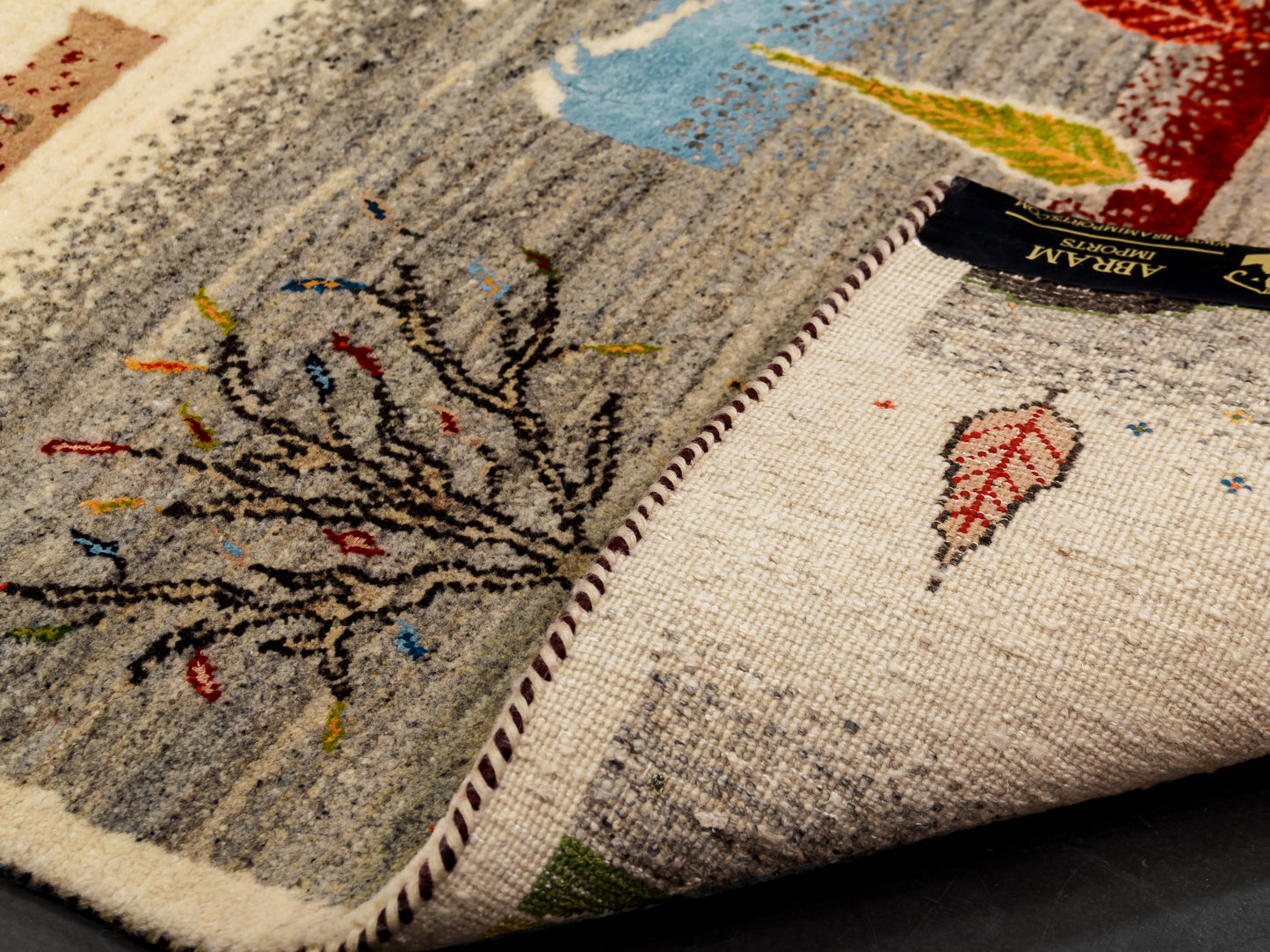 Four Seasons Gabbeh-Style Rug