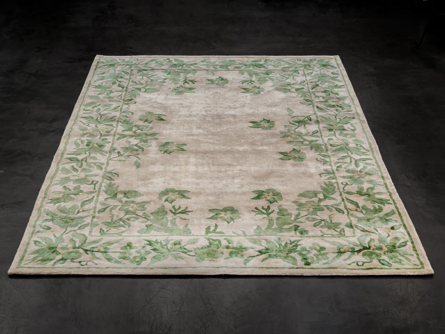 Green Indian Wool Rug product image #29666756034730