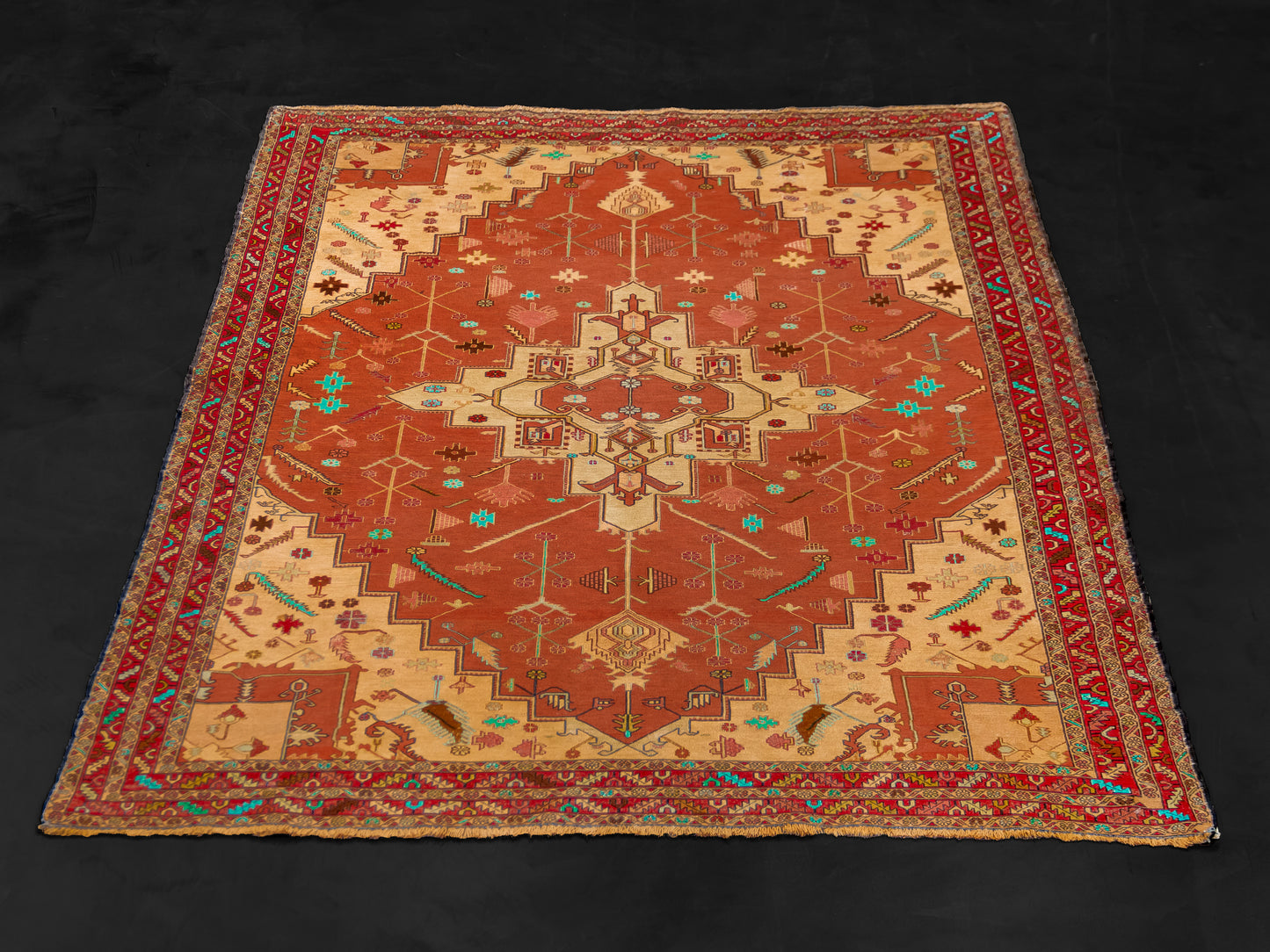 Persian  Traditional Silk Baluch Kilim Area Rug product image #29978496434346