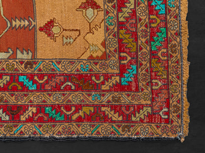 Persian  Traditional Silk Baluch Kilim Area Rug-id4
