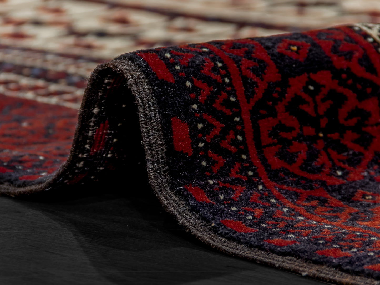 Tribal Baluch Hand Knotted Traditional Persian Rug