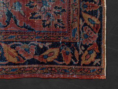 Carpet Sarouk Fine Handmade Persian Wool Rug-id4
