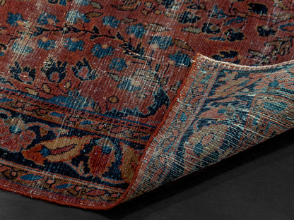 Carpet Sarouk Fine Handmade Persian Wool Rug-id5
