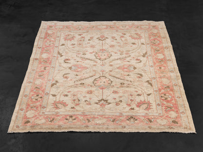 Fine-Hand-Knotted Area Wool Rug From Pakistan-id2
