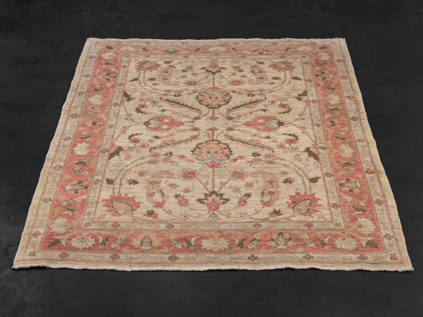 Fine-Hand-Knotted Area Wool Rug From Pakistan product image #29971718504618